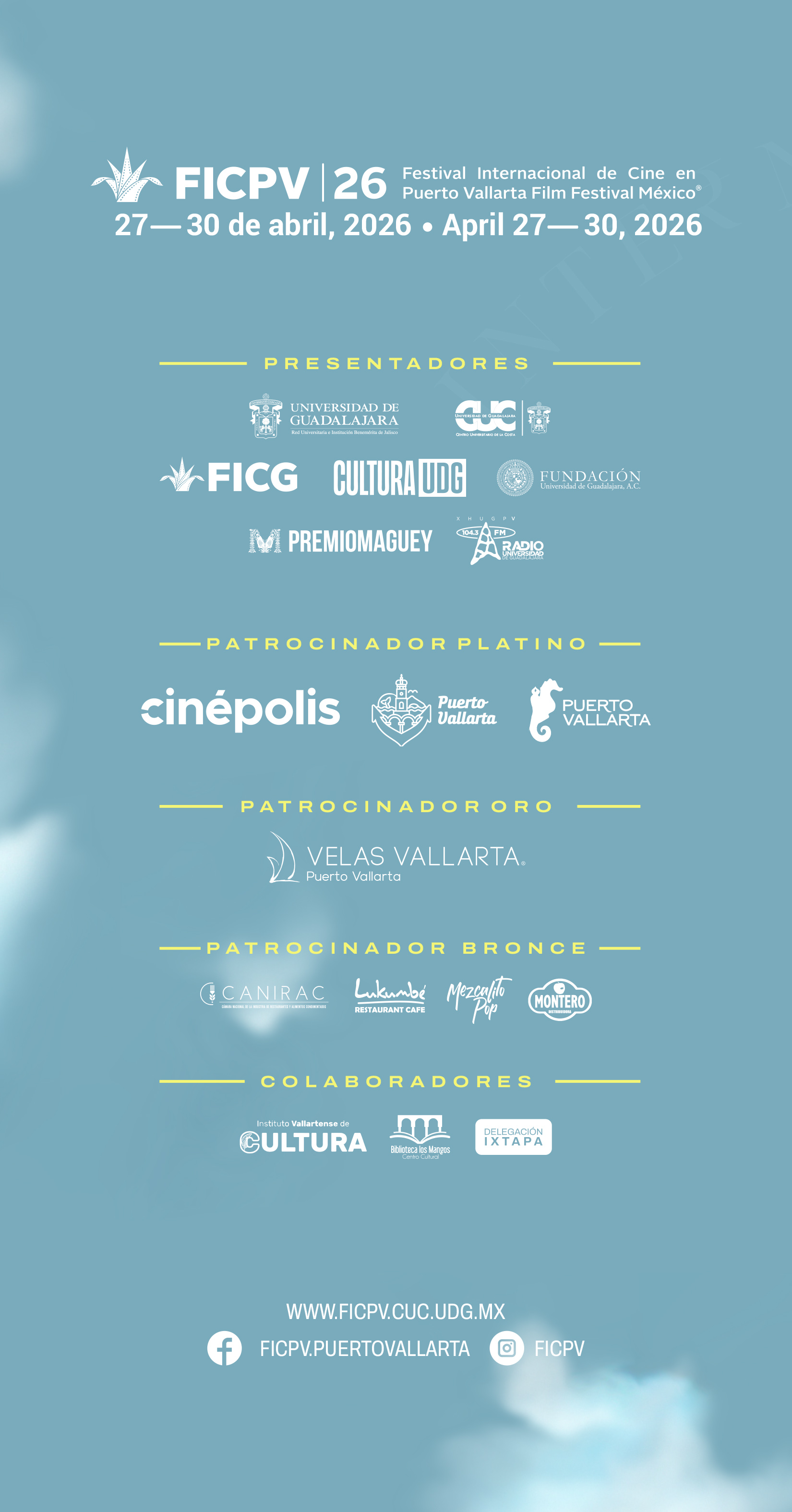 FICPV26 - Patrocinios